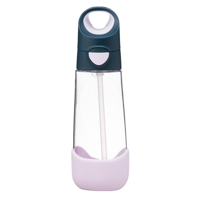 b.box Bidon dla dziecka - butelka na wodę ze słomką tritanowa 600ml Indigo Rose