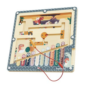 Topbright Jaja dinozaura zabawka magnetyczna dla dzieci – gra logiczna z rysikiem 36 mies.+