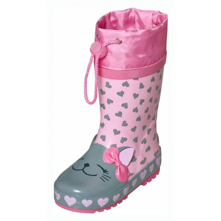 Kalosze dziecięce gumiaki, Kotek, Playshoes