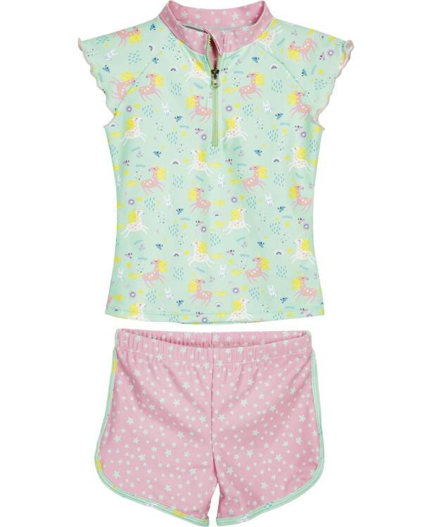 Playshoes Zestaw kąpielowy UV 2w1 Jednorożec dla dziewczynki 