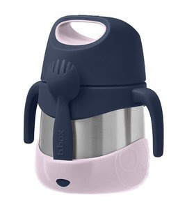 B.box Termos obiadowy na zupę i obiad dla dzieci 335 ml Indigo Rose