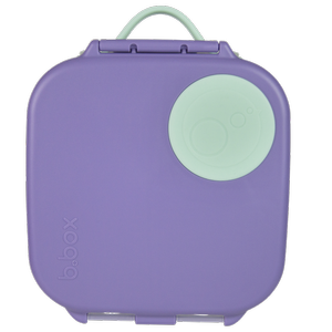B.box lunchbox dla dzieci do szkoły - szczelna mini śniadaniówka z przegródkami Lilac Pop