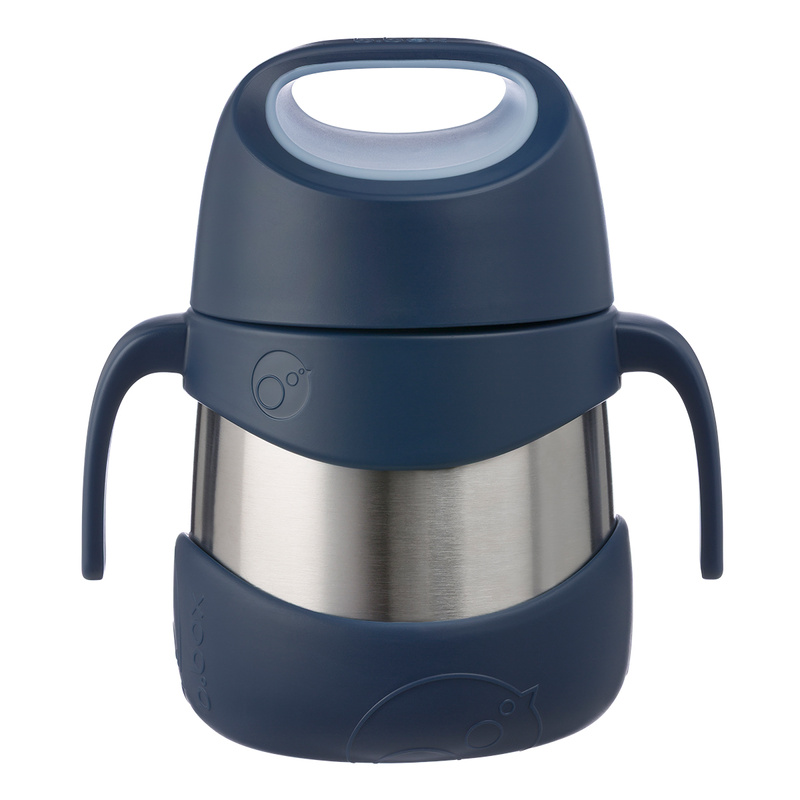 B.box Termos obiadowy na zupę i obiad  dla dzieci  335 ml Midnight