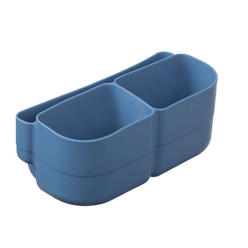 b.box Silikonowy wkład do mini lunchboxa z przegrodą na sztućce Ocean