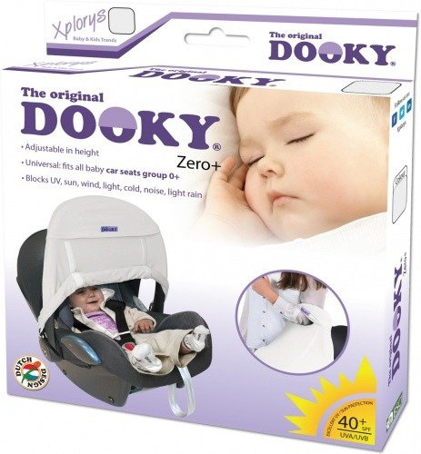 Osłonka do wózka i fotelika, Zero+, Grey Stars, Dooky