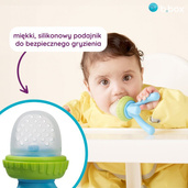 B.box  gryzak do podawania do owoców i pokarmu dla dzieci Strawberry Shake