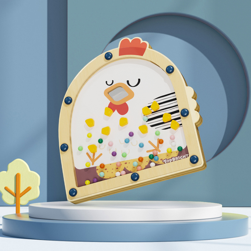 Topbright Nakarm kurę Gra zręcznościowa – zabawka logiczna dla dzieci 36 mies.+