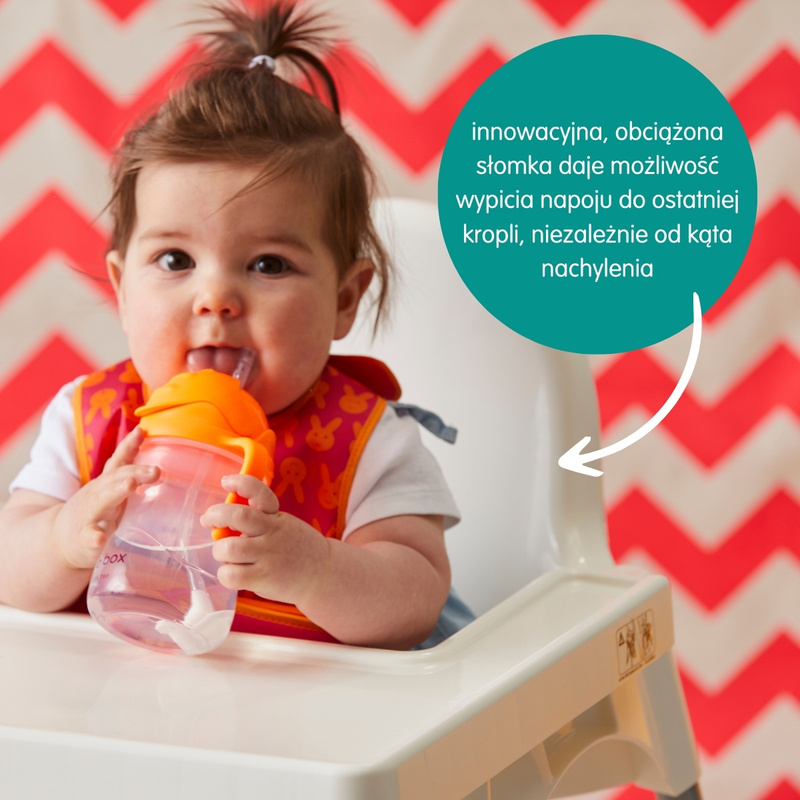 Zestaw Soniczna szczoteczka dla dziecka Sönik, bblüv+ Bidon ze słomką 240 ml, arbuzowy b.box