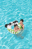Kółko do pływania dla dzieci, panda, 85 cm, 3-6 lat, Bestway