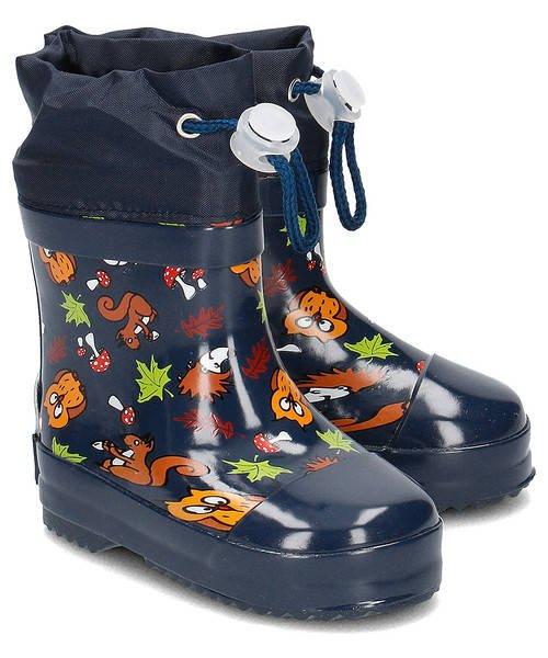 Kalosze, Leśne Zwierzątka, granatowe, Playshoes
