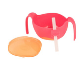 Miseczka ze słomką, Strawberry Shake, b.box OUTLET