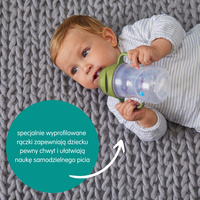 Zestaw Soniczna szczoteczka dla dziecka Sönik, bblüv+ Bidon ze słomką 240 ml, arbuzowy b.box