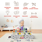 Topbright Lodziarnia zabawka matematyczna dla dzieci – gra edukacyjna Montessori 24 mies. + 