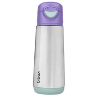 B.box butelka termiczna sportowa z ustnikiem 500 ml Lilac Pop