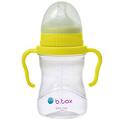 B.box kubek do nauki picia dla dziecka - zestaw 4w1 240 ml cytrynowy