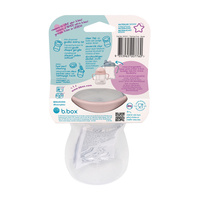 B.box Kubek do nauki picia dla dziecka - kubek treningowy plastikowy 240 ml Blush