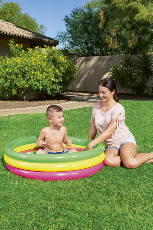 Basen dmuchany dla dzieci, Summer, 102 cm, 2+, Bestway 
