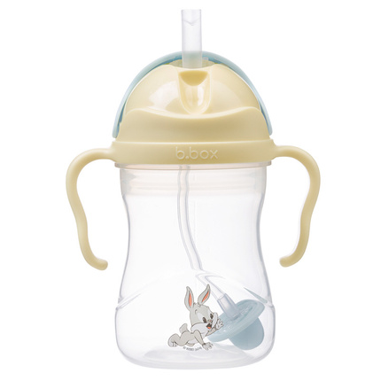 Looney Tunes  by b.box bidon dla dzieci - kubek niekapek ze słomką 240 ml, OUTLET