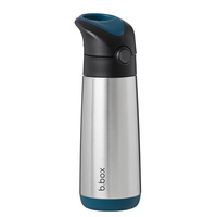 B.box butelka termiczna - bidon dla dzieci ze słomką 500 ml Night Vision