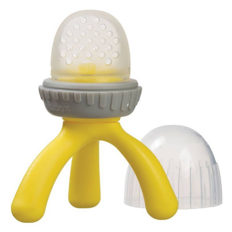B.box  gryzak do podawania do owoców i pokarmu dla dzieci Lemon Sherbet