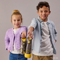 Batman by b.box butelka termiczna - bidon dla dzieci ze słomką 350 ml