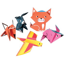 Papier dwustronny origami do tworzenia zwierząt, Rex London
