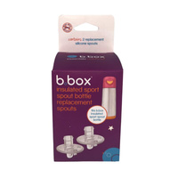 Ustniki zapasowe do bidonu termicznego sportowego 500 ml, 2 szt., b.box