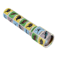 Rex London Kalejdoskop dla dzieci - zabawka optyczna z kolorowymi szkiełkami 3+ Dinozaury