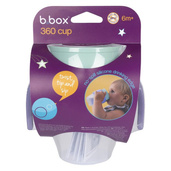 b.box Kubek 360 do nauki picia dla dzieci – kubek treningowy niekapek lilac pop