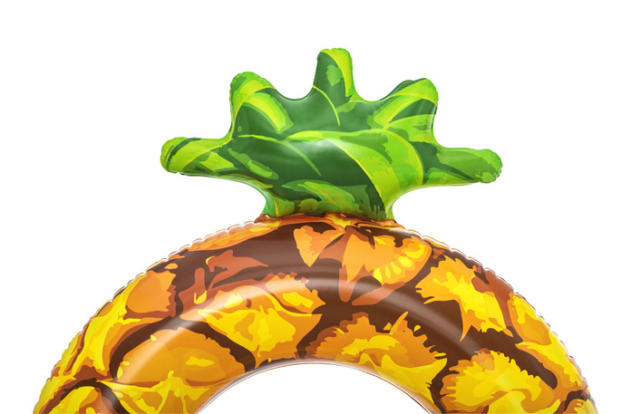 Kółko do pływania dla dzieci, ananas, 119/116 cm, 12+, Summer Fruit, Bestway
