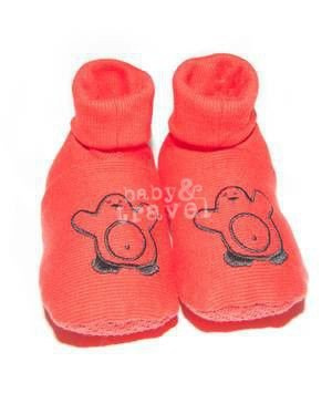 Bucik do domu dla dzieci, 1-2 lata, rozmiar S, czerwone, Penguinbag, OUTLET 