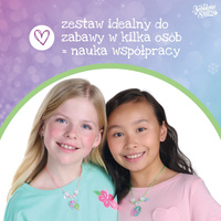 Nebulous Stars Kreatywny zestaw do tworzenia naszyjników przyjaźni dla dzieci 7+ OUTLET