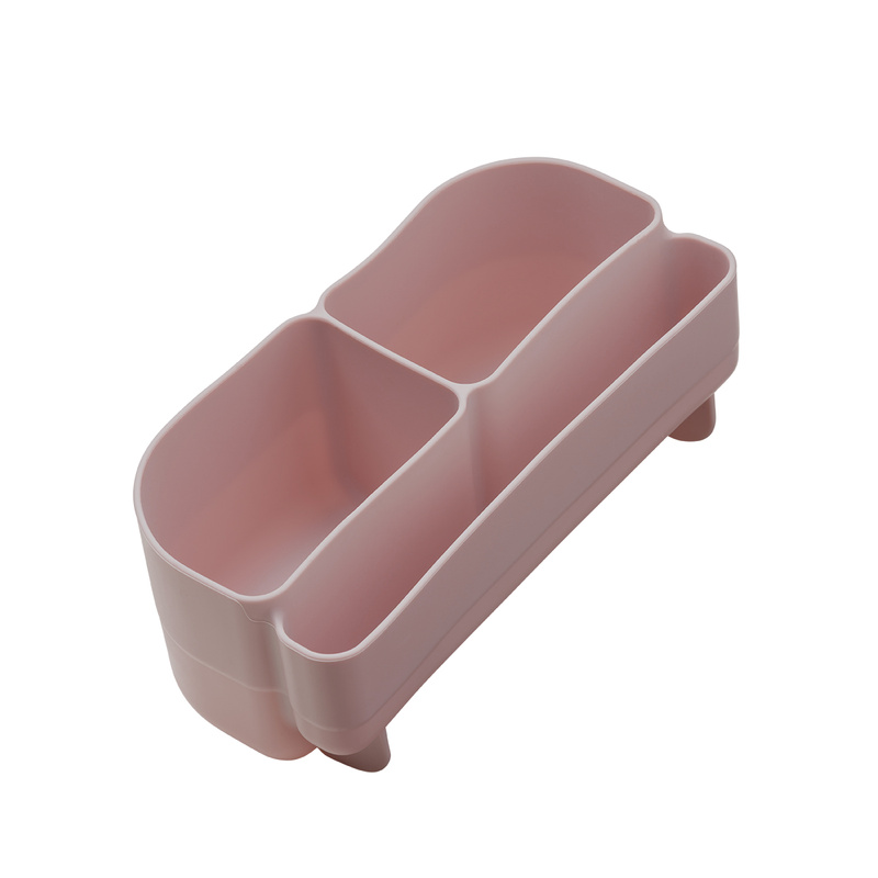 b.box Silikonowy wkład do mini lunchboxa z przegrodą na sztućce Berry
