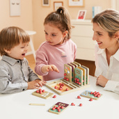 Topbright Liczę owoce Zabawka edukacyjna do nauki liczenia dla dzieci 36 mies.+