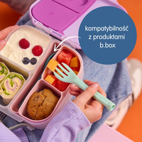 b.box sztućce do lunchboxa z łyżką i widelcem, 2 zestawy Horizon