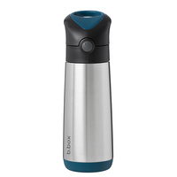B.box butelka termiczna - bidon dla dzieci ze słomką 500 ml Night Vision