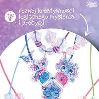 Nebulous Stars Kreatywny zestaw do tworzenia naszyjników przyjaźni dla dzieci 7+