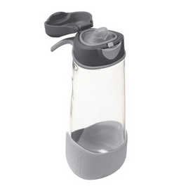 B.box Butelka na wodę - bidon z ustnikiem  dla dziecka tritanowy 600 ml Graphite