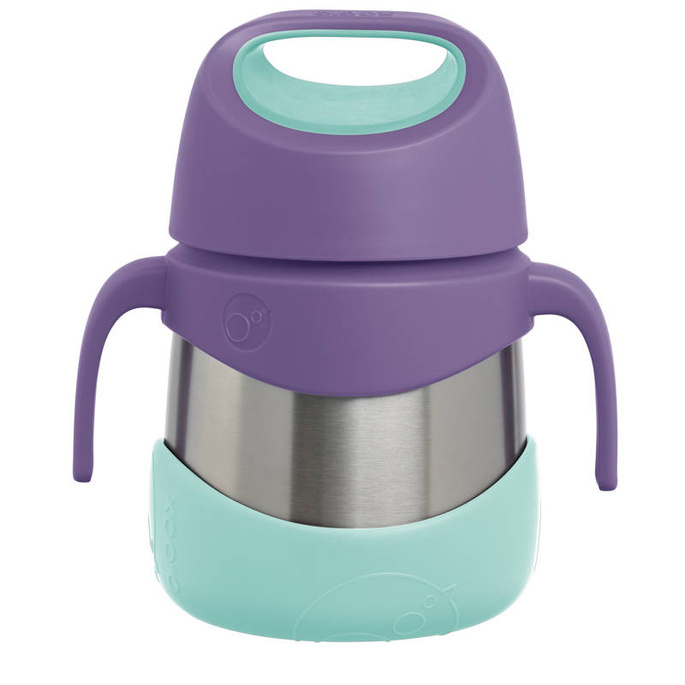 B.box Termos obiadowy na zupę i obiad  dla dzieci  335 ml Lilac Pop