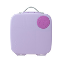 B.box Lunchbox dla dzieci do szkoły - szczelna śniadaniówka z przegródkami i wkładem chłodzącym Sugar Plum