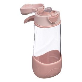 B.box Butelka na wodę - bidon z ustnikiem dla dziecka tritanowy 450 ml Blush Crush