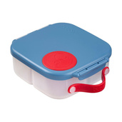 B.box lunchbox dla dzieci do szkoły - szczelna mini śniadaniówka z przegródkami Blue Blaze