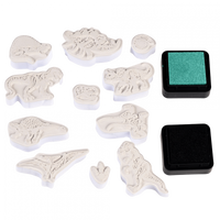 Stempelki dla dzieci, 11 szt., Dinozaury, 3+, Rex London