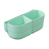 b.box Silikonowy wkład do mini lunchboxa z przegrodą na sztućce Forest