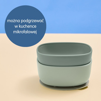 b.box miseczki dla dzieci - 2 szt. + 1 silikonowa przyssawka Sage