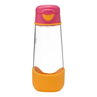 B.box Butelka na wodę - bidon z ustnikiem  dla dziecka tritanowy 600 ml Strawberry Shake