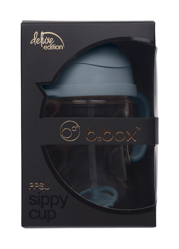 b.box bidon dla dzieci ze słomką PPSU - kubek niekapek 240 ml Ocean