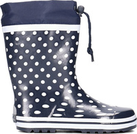Kalosze rozm. 24/25, granatowe w kropki, Playshoes