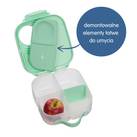 Zestaw Sportowa butelka tritanowa 450 ml + Mini Lunchbox, Lilac Pop, b.box