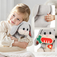 Topbright Pluszowa zabawka interaktywna Mummy Bunny | Zestaw edukacyjny opiekuna króliczka 36m+